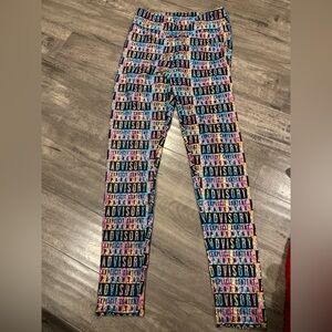 Vibrant Advisory Print Women's Leggings